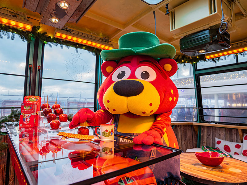 Winter Gondel auf der AIDA